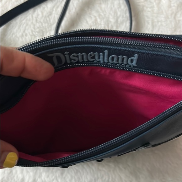 Disney Crossbody Bag with Castle and Ferris Wheel Design - Black and Multicolor - Picture 5 of 7